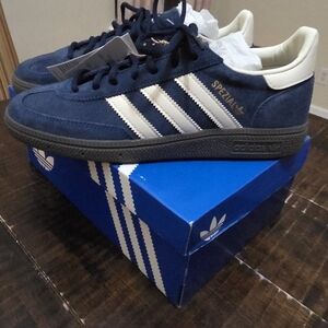 Adidas Womens Blue Spezial Sneakers